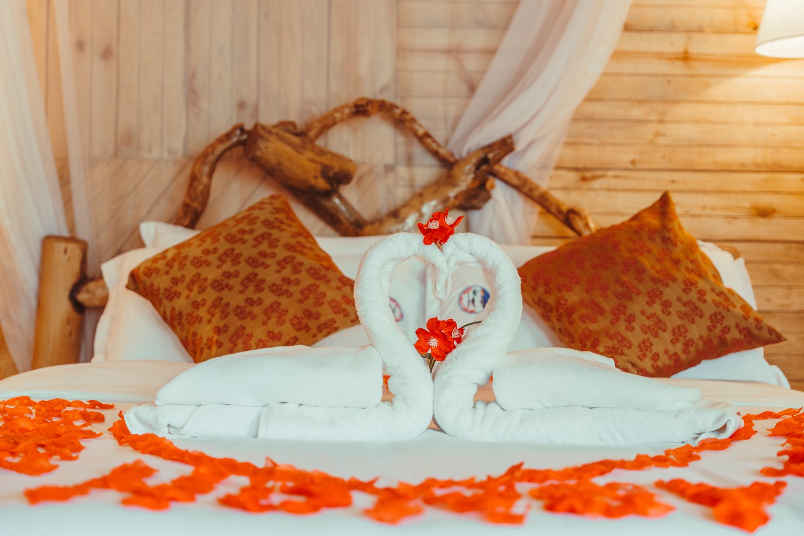 Enjoy a well decorated room for just you and your partner